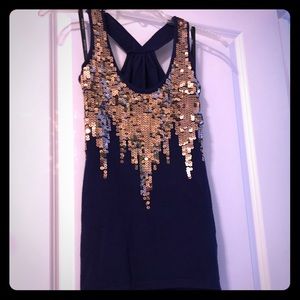 BEBE Sexy sparkle sweater